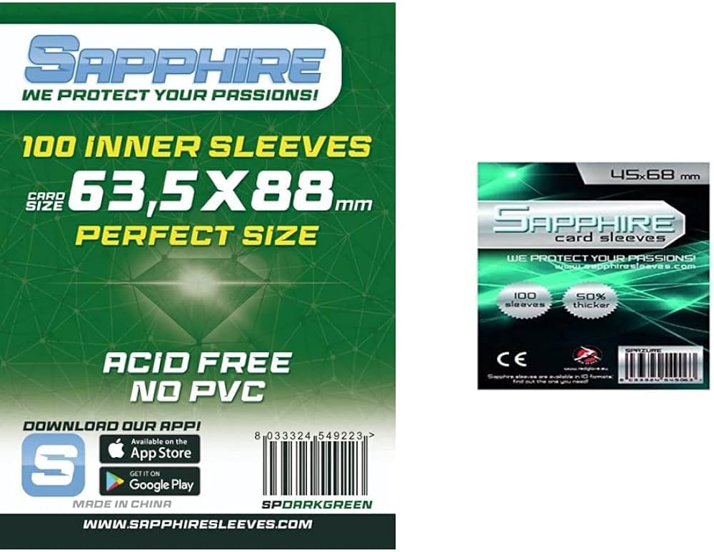 Ultra Pro Premium Sleeves 63,5 x 88 mm x 10