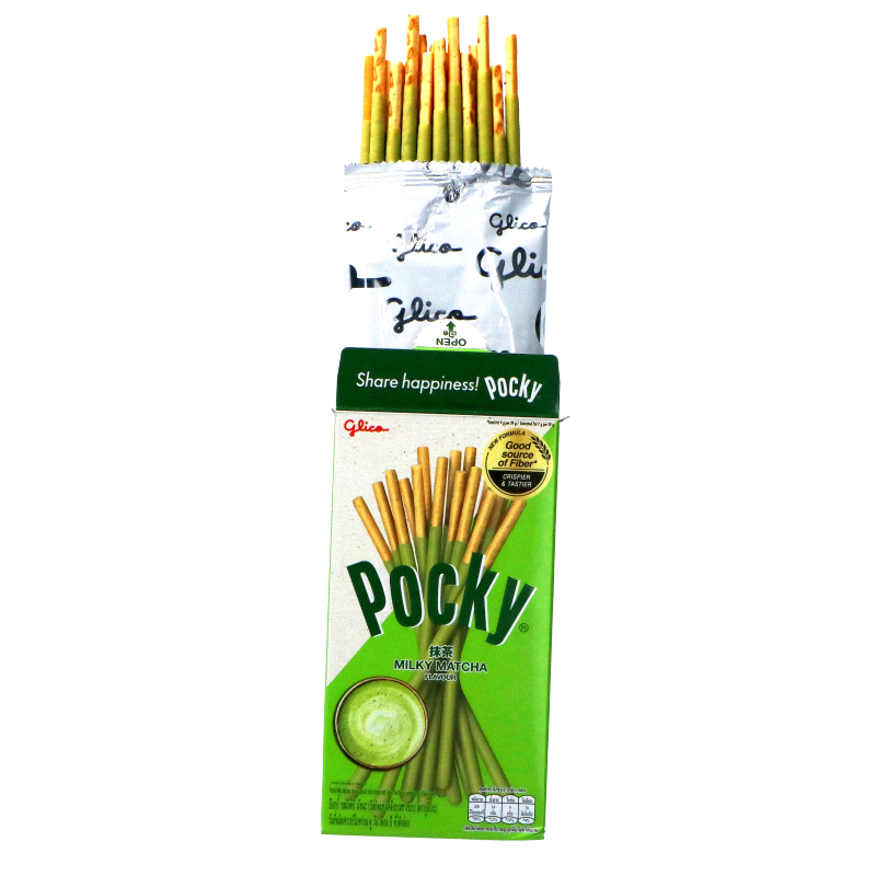 Biscuit Sticks Glico Pocky Dark Deep Matcha Flavor