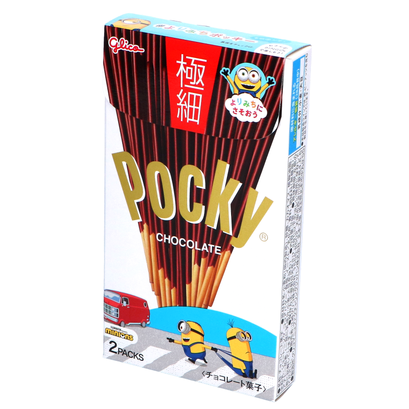 Biscuit Sticks Glico Pocky Thin Chocolate Flavor