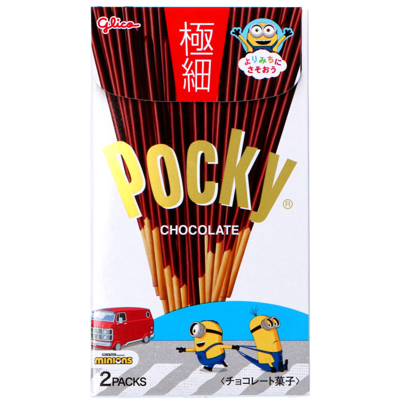 Biscuit Sticks Glico Pocky Thin Chocolate Flavor