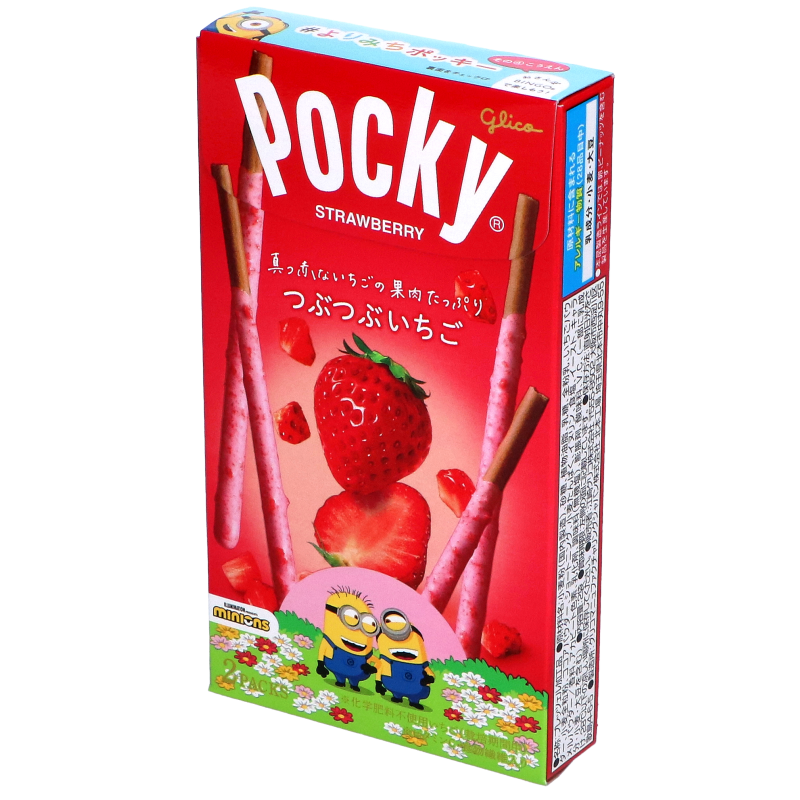 Biscuit Sticks Glico Pocky Grain Strawberry Flavor