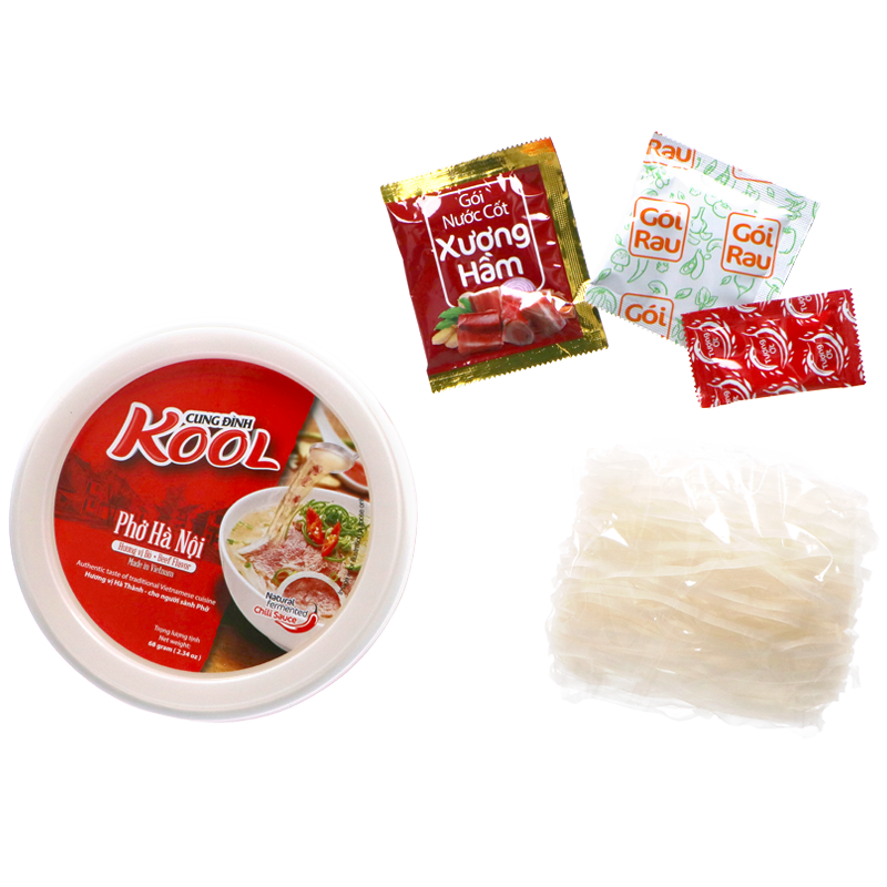 Instant Noodles Cung Dinh Pho Beef Cup