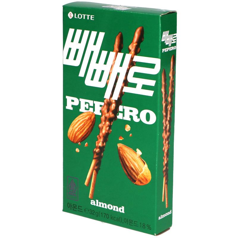 Biscuit Sticks Pepero Almond and Chocolate Flavor