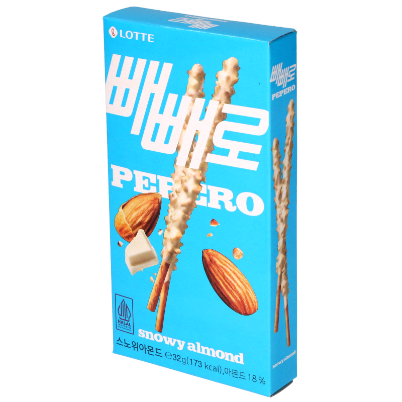 Biscuit Sticks Pepero Almond and White Chocolate Flavor