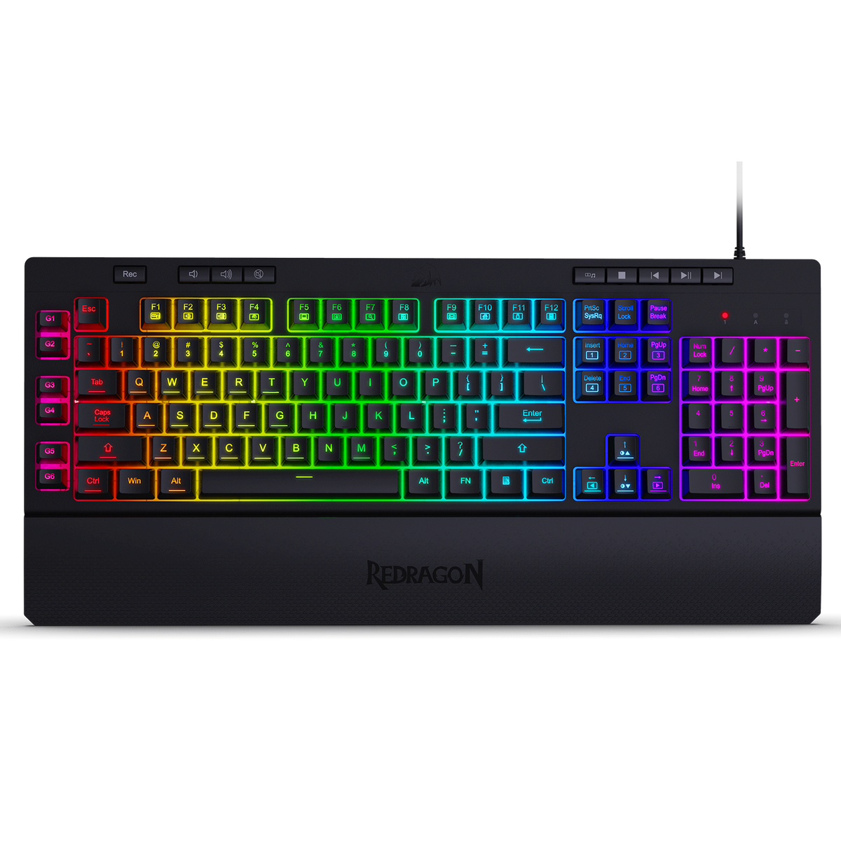 Keyboard Redragon Shiva K512 RGB  , Membrane