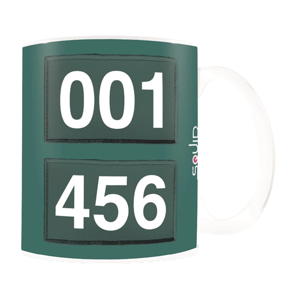 Mug Squid Game Numbers