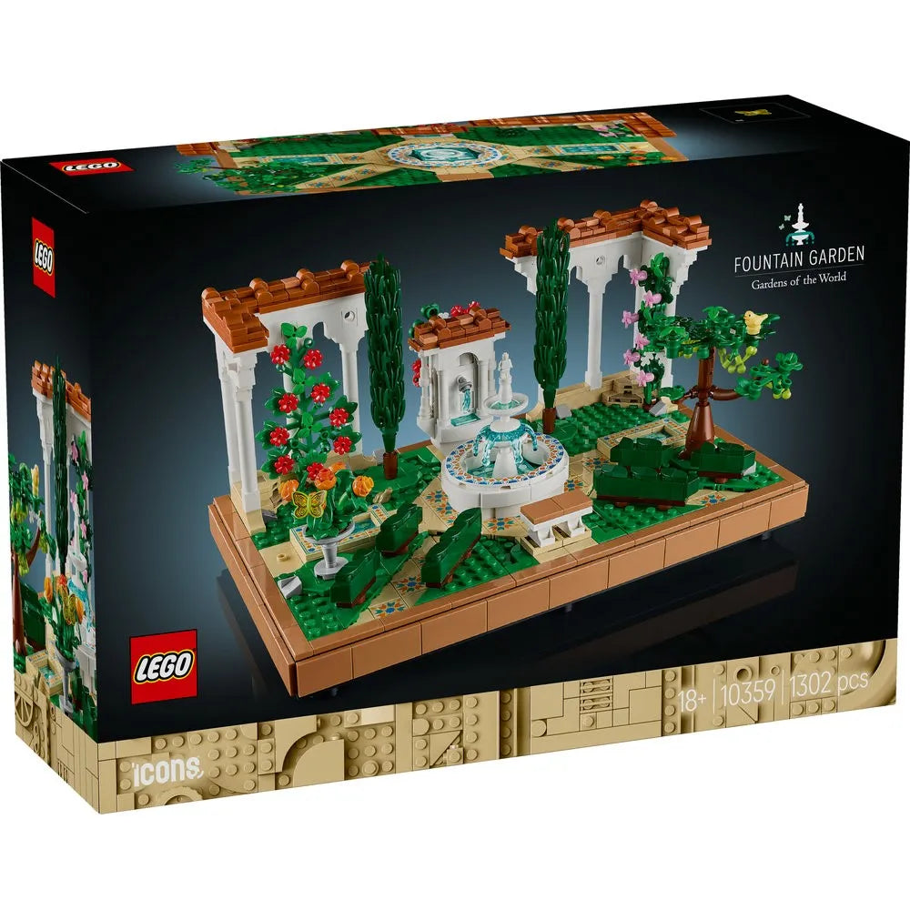 Lego Icons Fountain Garden 10359