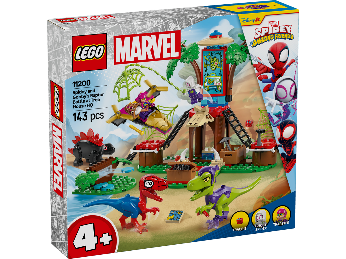 Lego Marvel Spidey and Gobby's Raptor Battle