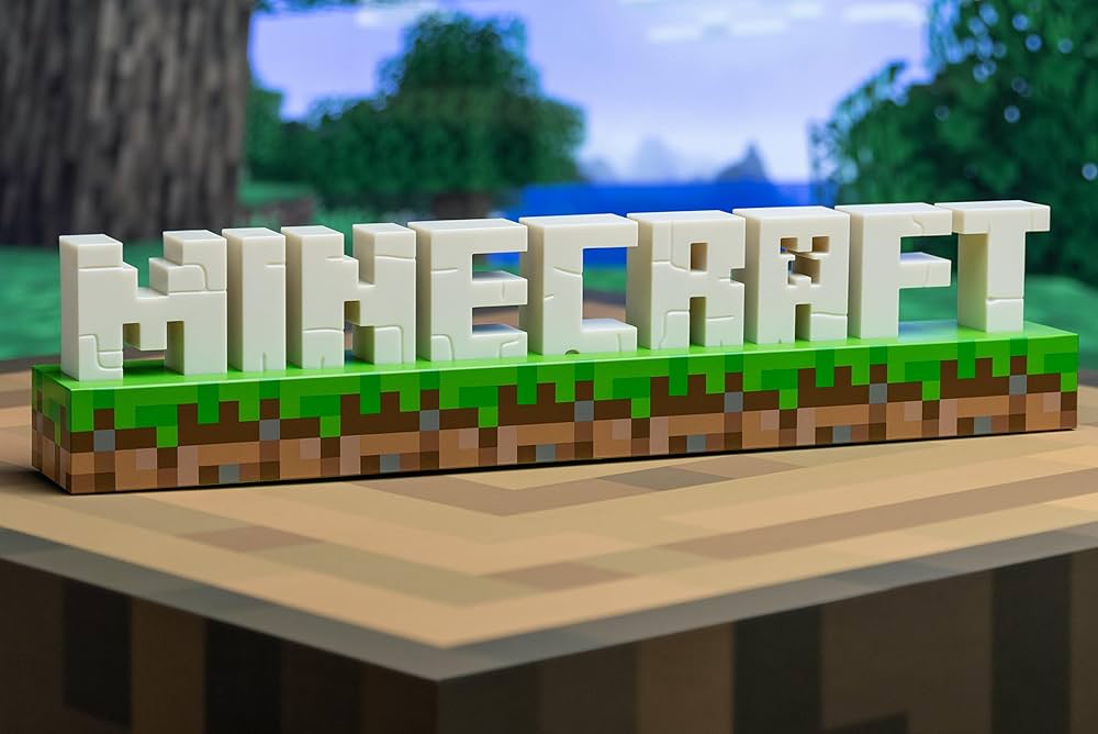 Gaming Light Minecraft Logo Light - Albagame