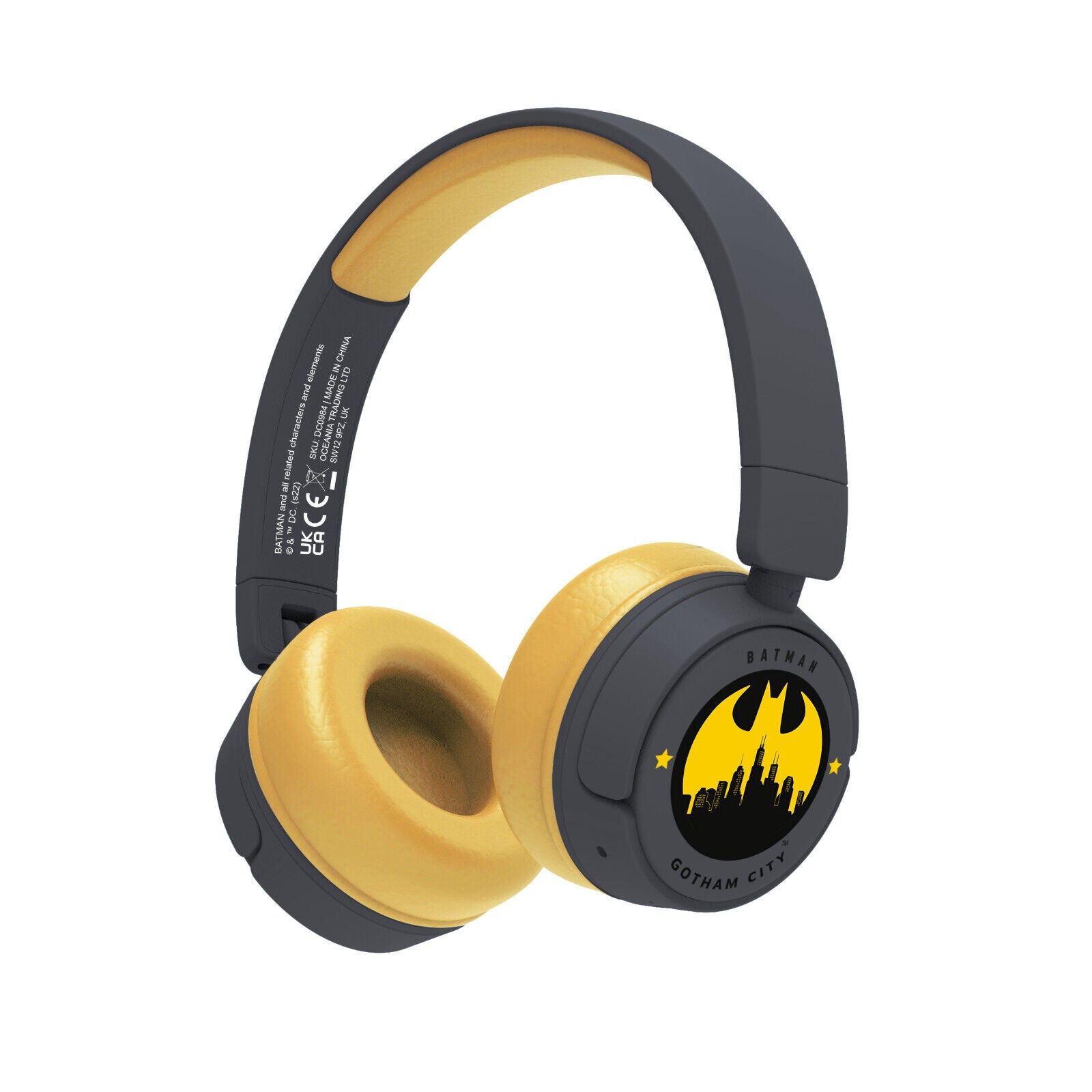 Headphone OTL - DC Comics Batman Gotham City Kids Bluetooth Headphones - Albagame