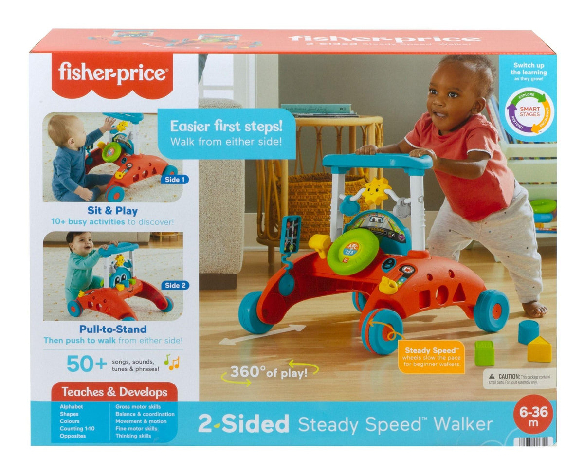 Fisher Price 2 Sided Steady Speed Walker - Albagame