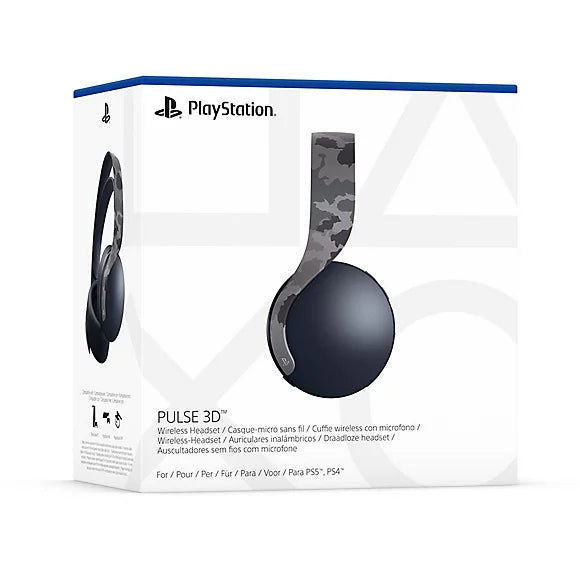 Headset PS5 Sony Wireless Pulse 3D Audio Grey - Albagame