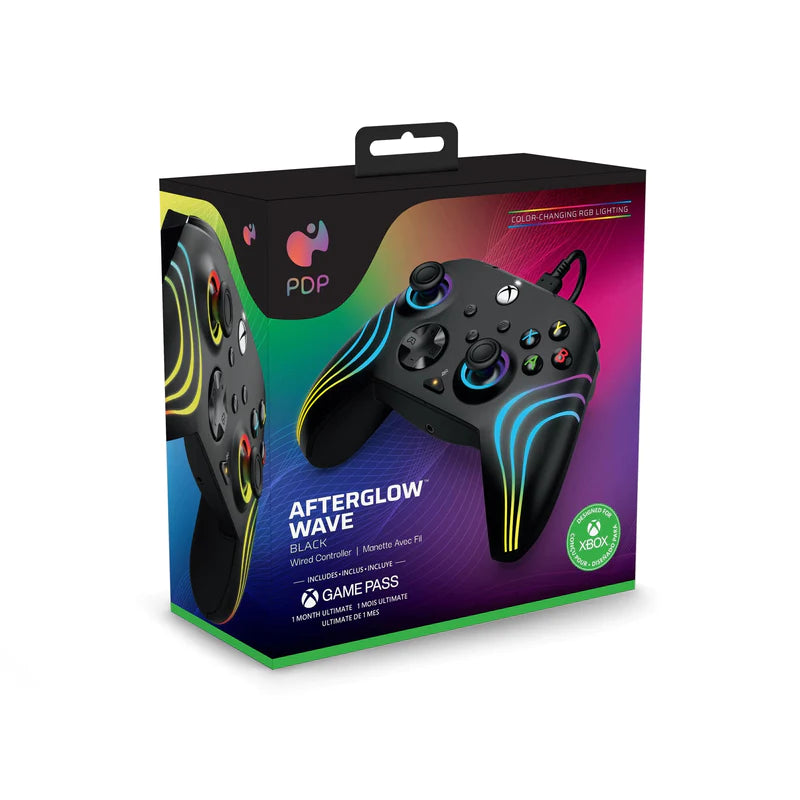 Controller PDP Wired After Glow Wave For Xbox One/Xbox Series/PC - Albagame