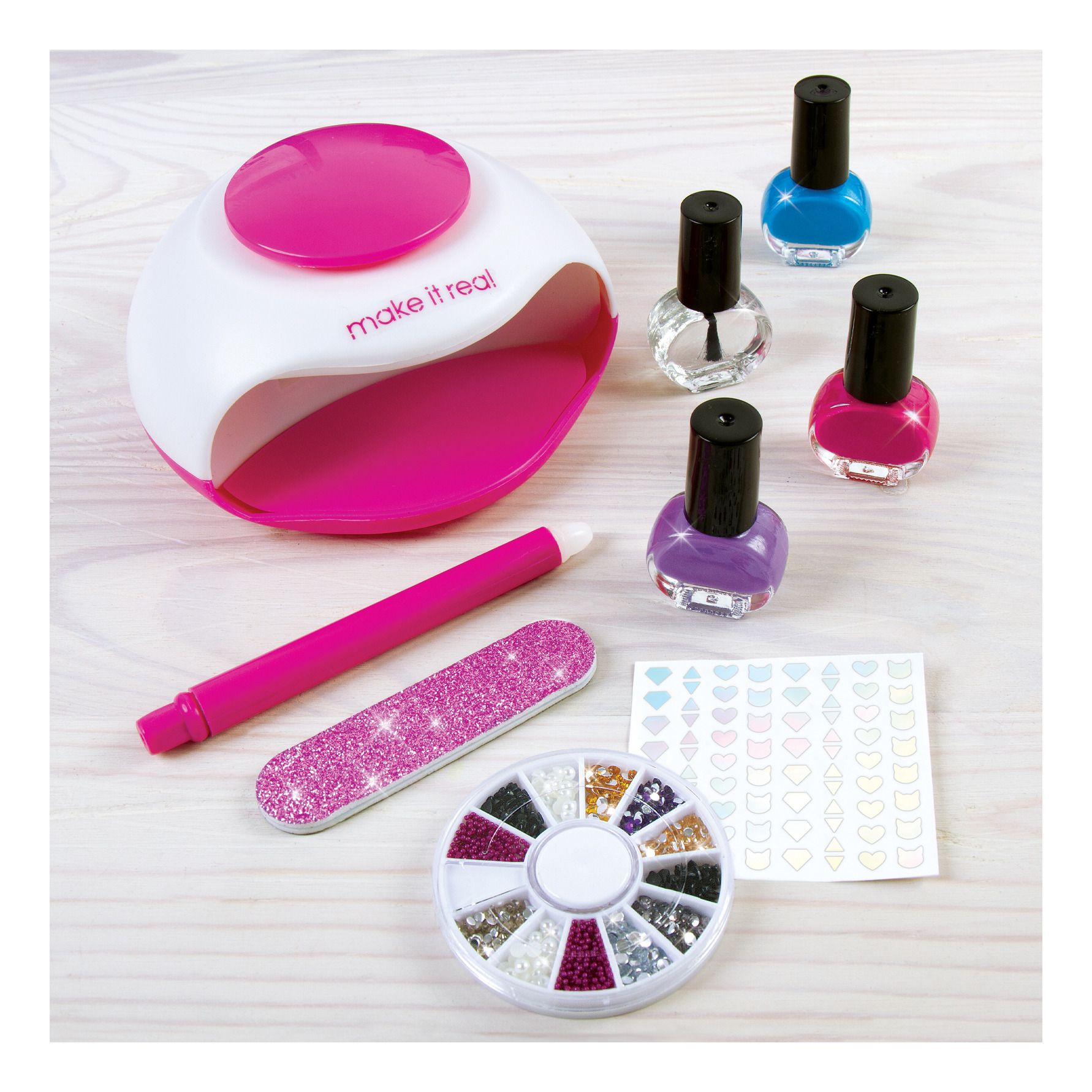 Make It Real Glitter Dream Nail Spa - Albagame