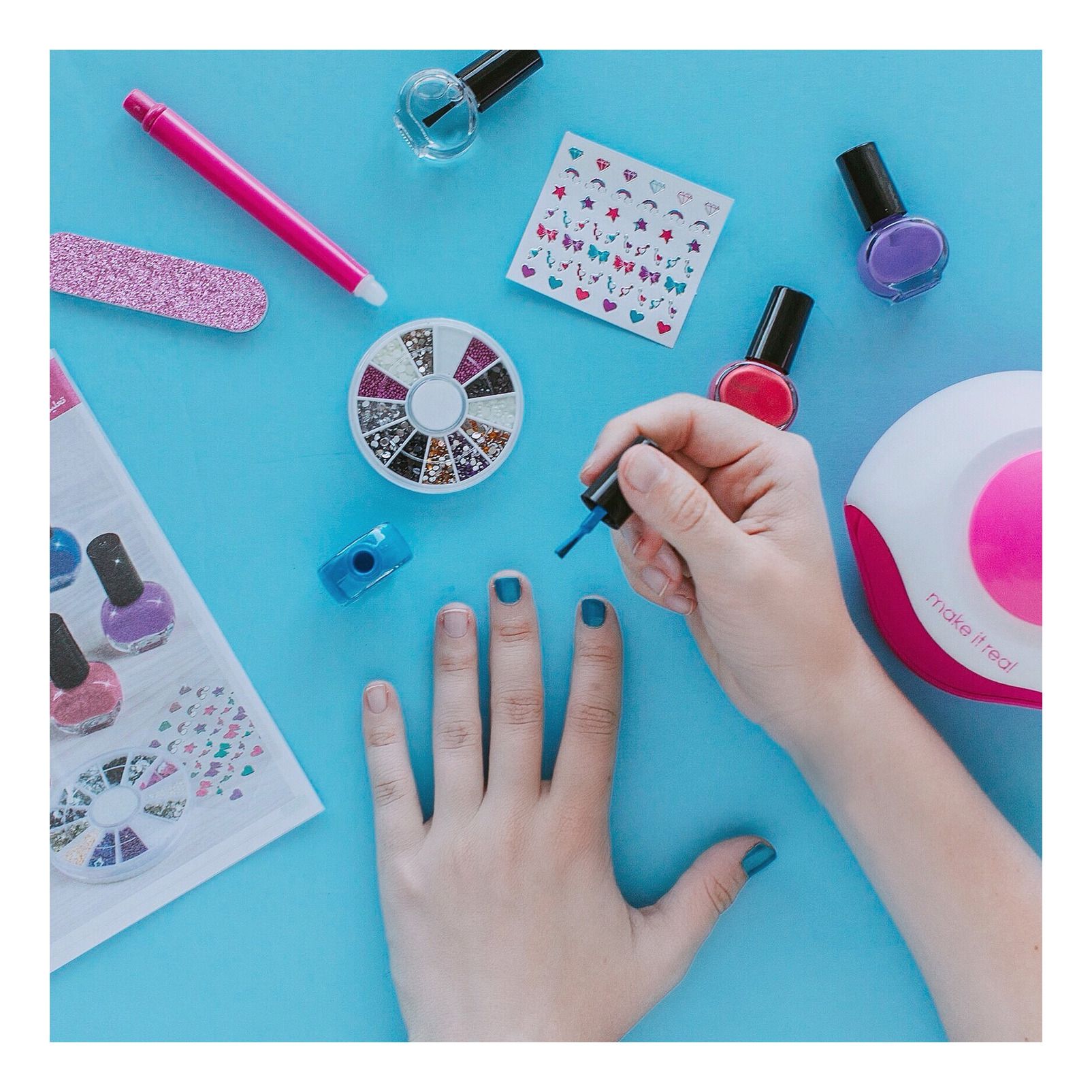 Make It Real Glitter Dream Nail Spa - Albagame