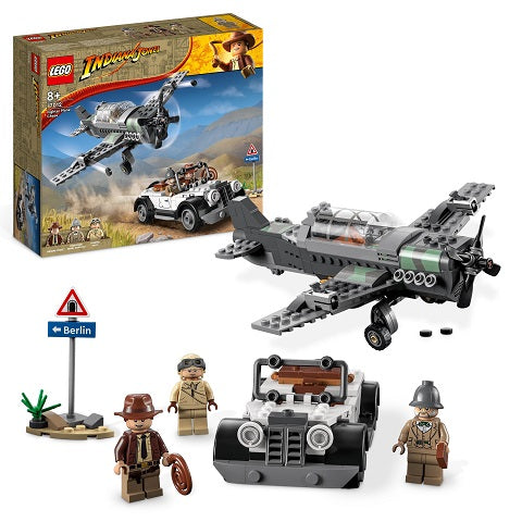 Lego Indiana Jones Fighter Plane Chase Albagame