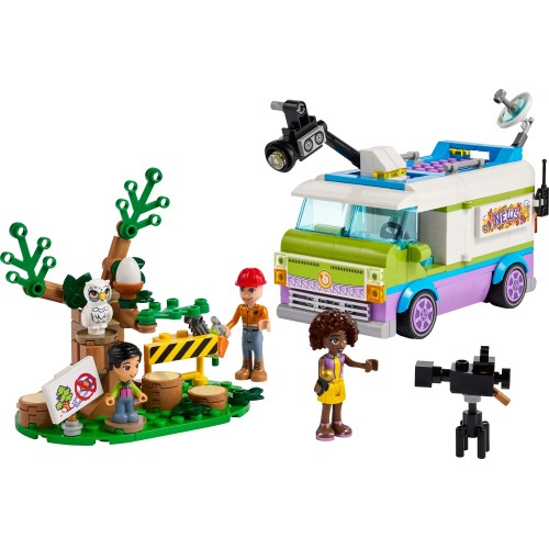 Lego Friends The Reporting Truck 41749 - Albagame