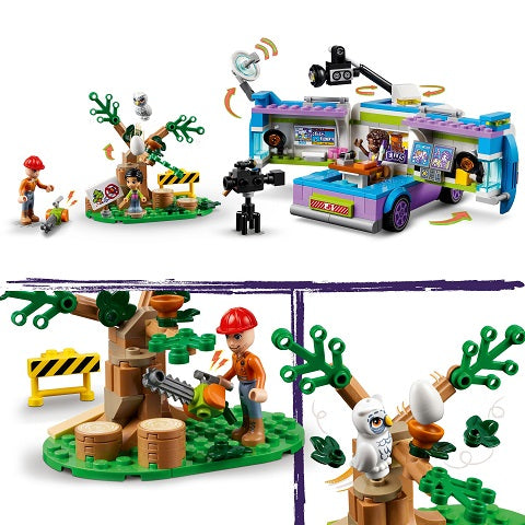 Lego Friends The Reporting Truck 41749 - Albagame