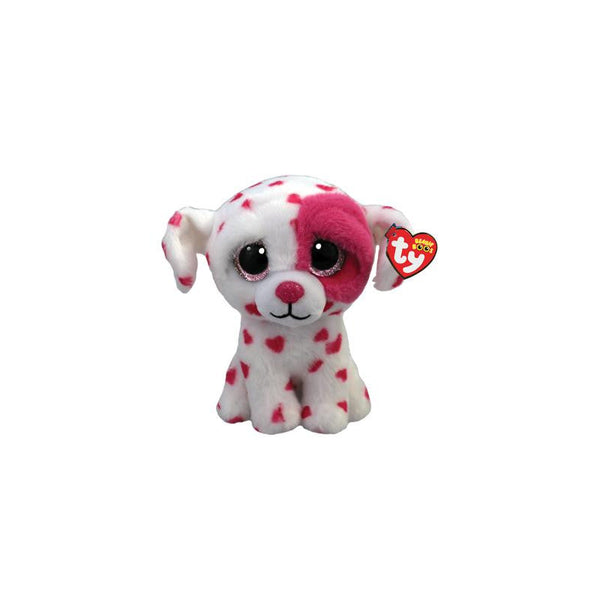 Ty pink on sale and white dog