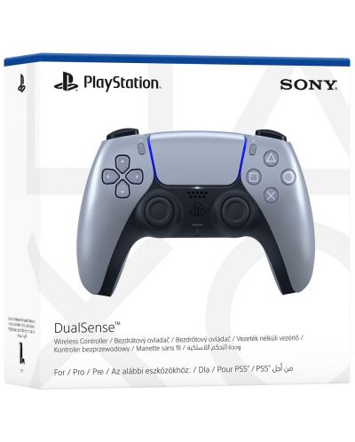 Controller PS5 Sony Dualsense Wireless Sterling Silver