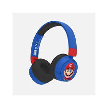 Headphone OTL - Super Mario Blue Kids Wireless Headphones - Albagame