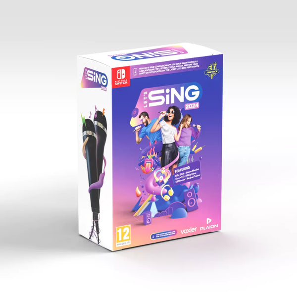 Switch Let's Sing 2024 Single Mic Bundle – Albagame