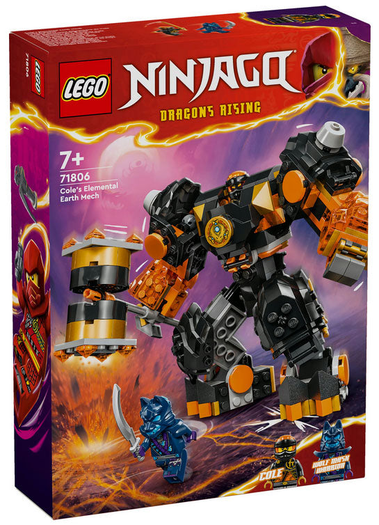 Lego Ninjago Cole's Elemental Earth Mech 71806 - Albagame