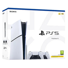 Console Playstation 5 D Slim Chassis SSD 1TB + Controller Sony DualSense Wireless White - Albagame