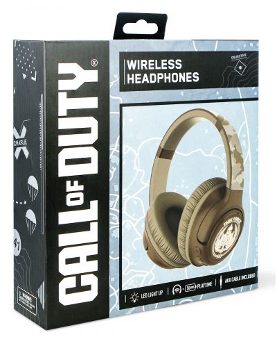 Headphone OTL - Call Of Duty Green Camo With Led Backlight - Albagame