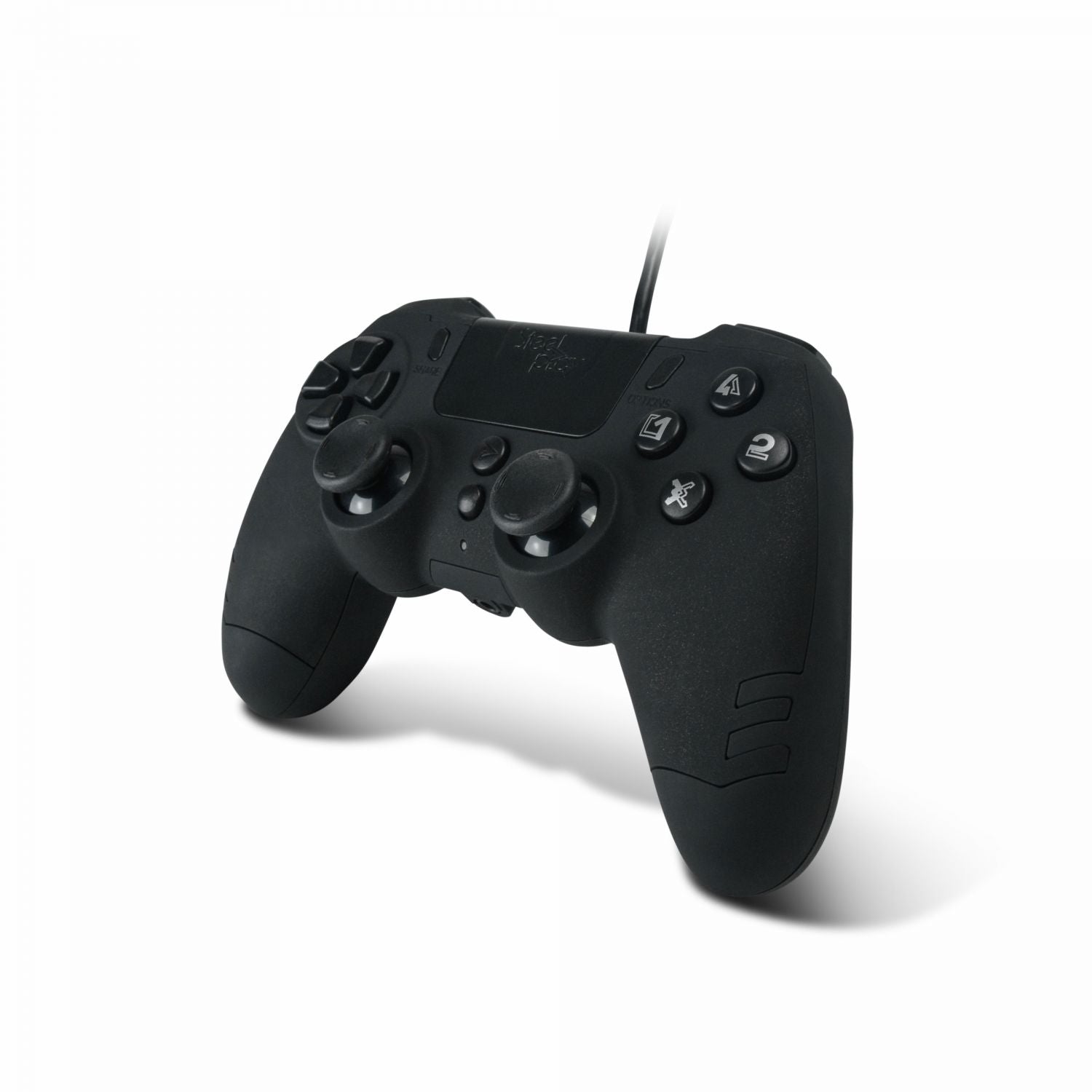 Controller PS4 Steelplay SlimPack Wired Black - Albagame