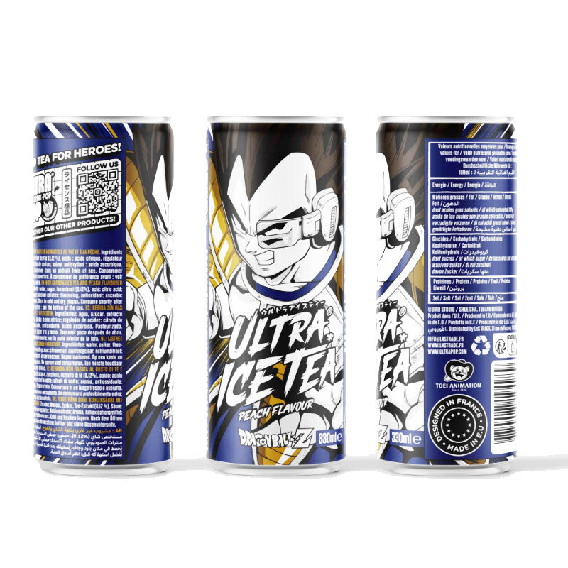 Ultra Ice Tea Sleek Can Dragon Ball Z Vegeta - Albagame