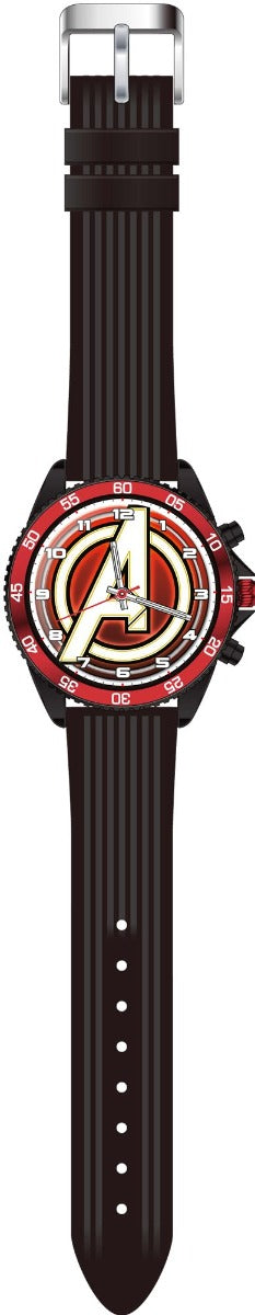 Analog Watch Marvel Avengers Silicone Strap Red - Albagame