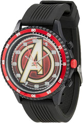 Analog Watch Marvel Avengers Silicone Strap Red - Albagame