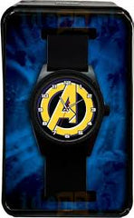 Analog Watch Marvel Avengers Silicone Strap Yellow - Albagame