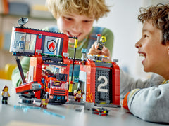 Lego City Fire Station with Fire Truck 60414 - Albagame