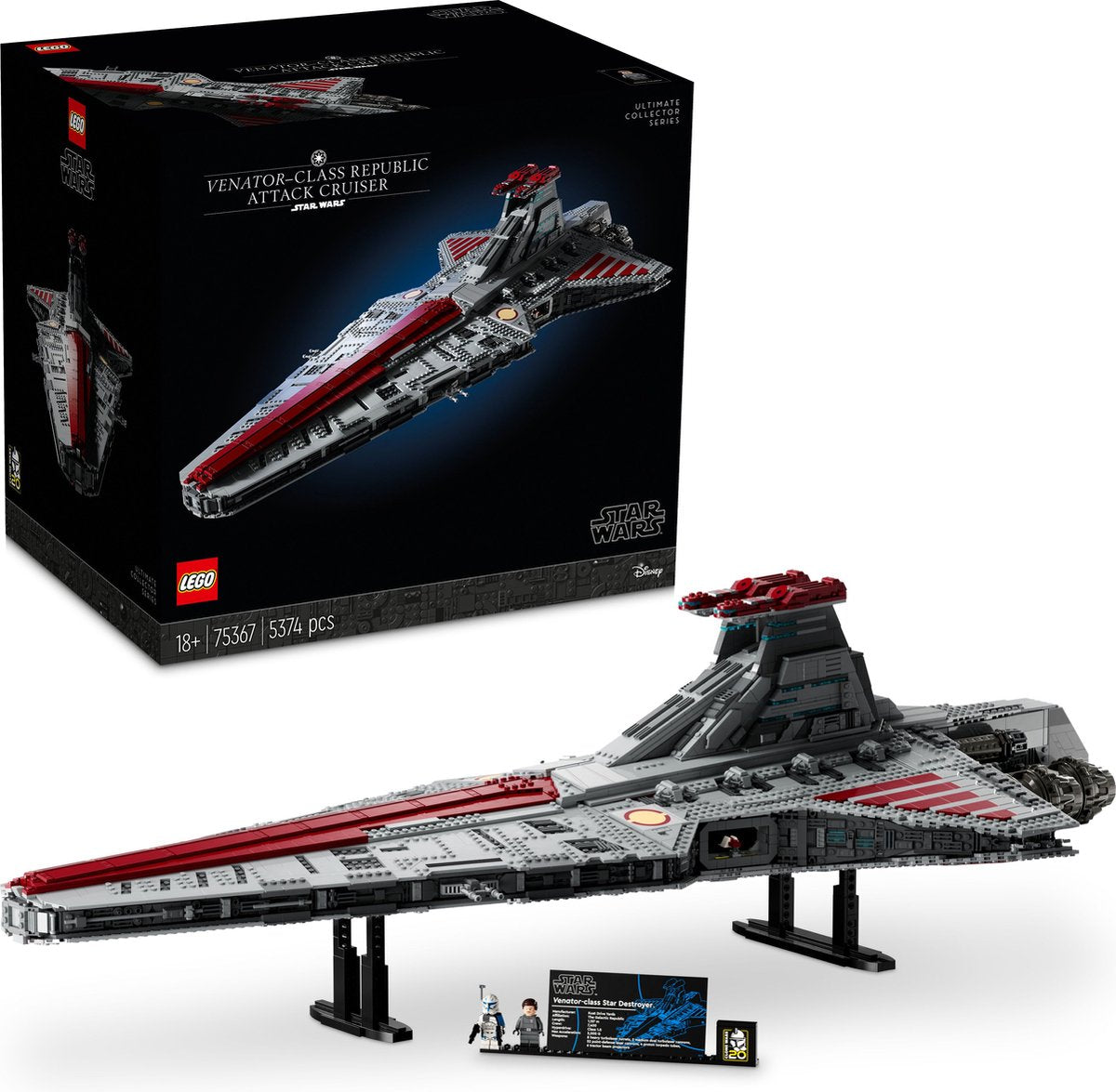 Lego Star Wars Venator-Class Republic Attack Cruiser 75367 - Albagame