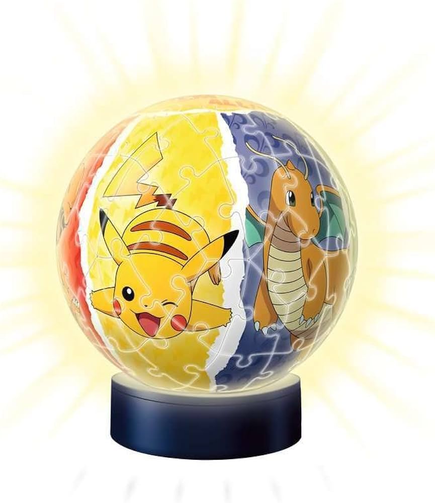 Puzzle Nightlamp Ravensburger 3D Pokemon - Albagame