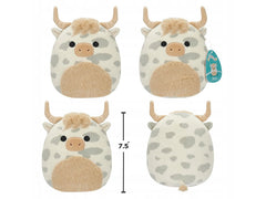 Plush Squishmallows Borsa The Grey Spotted Highland Cow 20cm - Albagame