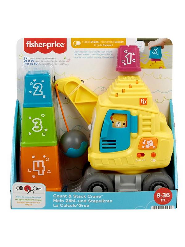 Fisher Price Count & Stack Crane - Albagame