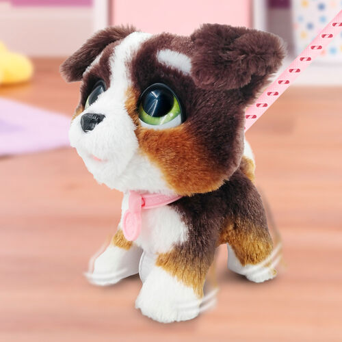 Plush FurReal Walk-A-Lots Bernedoodle - Albagame