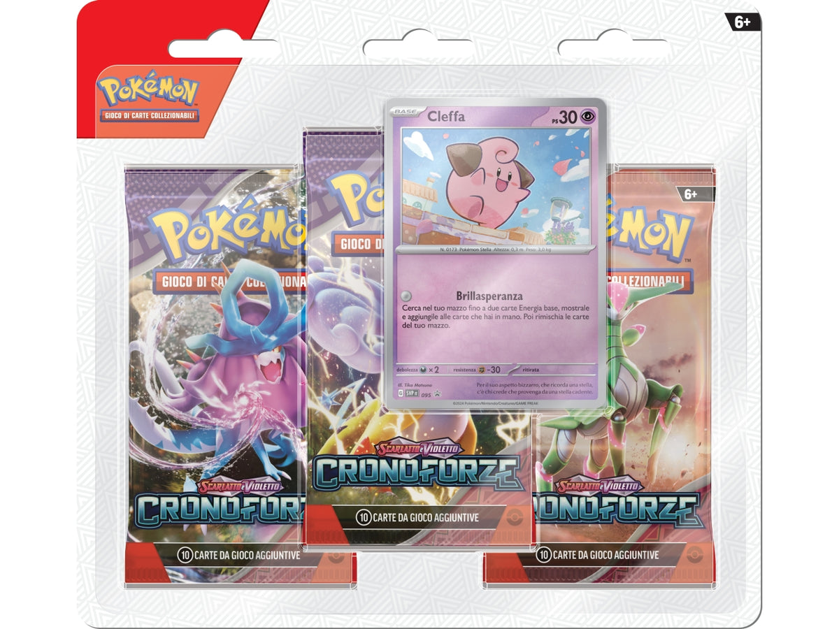 Card Pokémon  Scarlatto E Violetto Cronoforze 3 Buste - Albagame