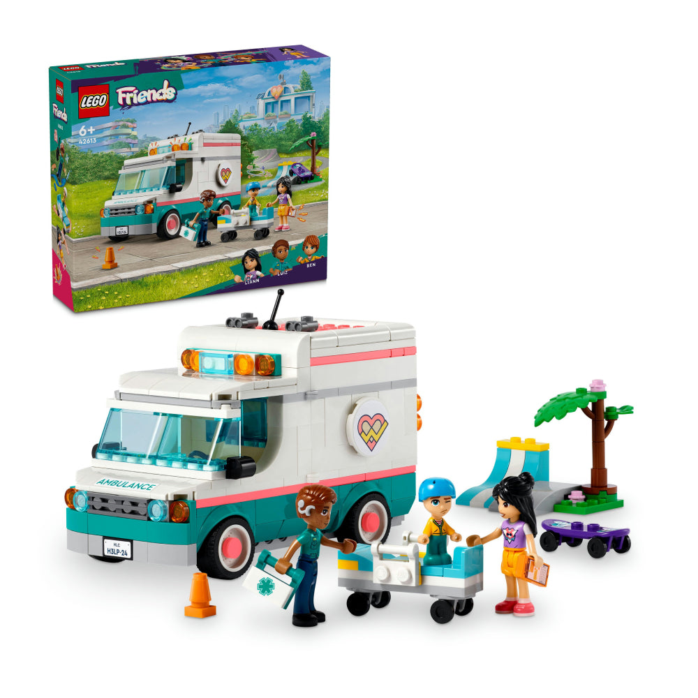 Lego Friends Heartlake City Hospital Ambulance 42613 - Albagame