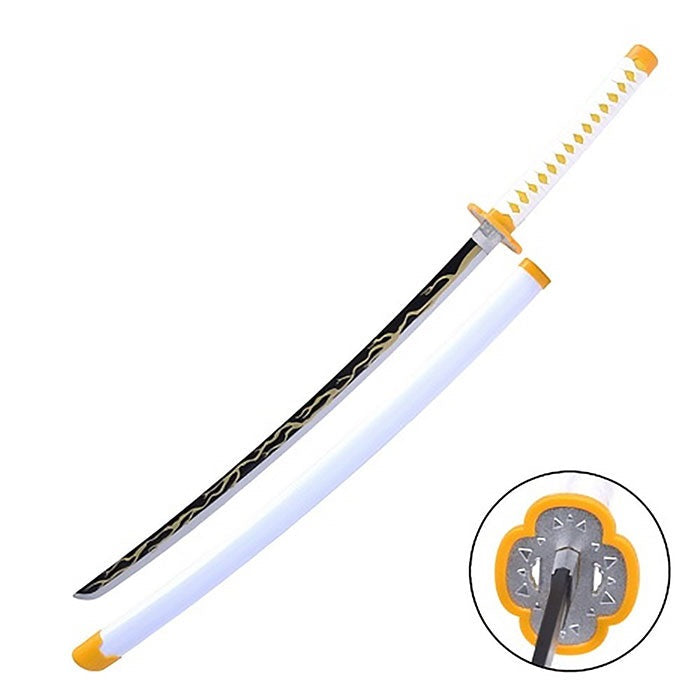 Sword Replica Katana Bamboo Demon Slayer Lightning Nichirin - Albagame