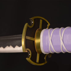 Sword Replica Katana One Piece Yubashiri Viola e Bianca - Albagame