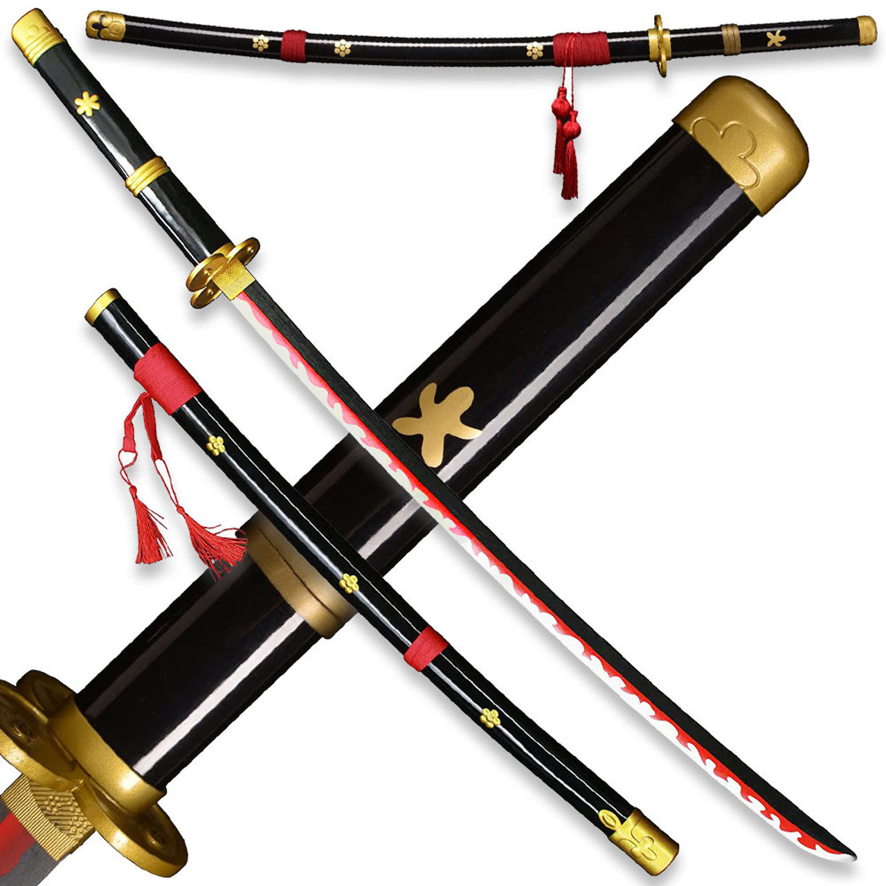 Sword Replica Katana One Piece Enma Nera V2 - Albagame