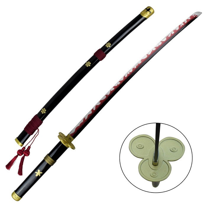 Sword Replica Katana One Piece Enma Nera V2 - Albagame