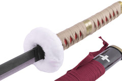 Sword Replica Katana One Piece Kikoku Nera e Rossa - Albagame