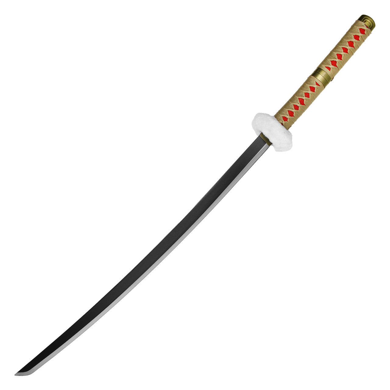 Sword Replica Katana One Piece Kikoku Nera e Rossa L - Albagame