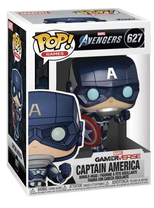 Figure Funko Pop! Games 627: Marvel's Avengers Captain America - Albagame