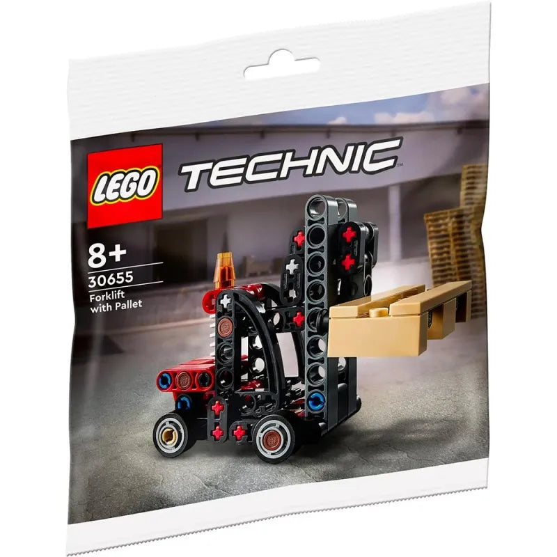 Lego Minifigures Forklift with Pallet 30655 - Albagame